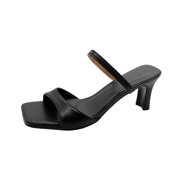 Women's Cloud Comfort Heeled Sandals - Summer Luxury Strappy White Soft Sole Slippers With Arch Support Elegant High Heel Flip Flops For Women_vogvips.com