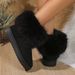 Large Size Snow Boots, Women's Cotton Shoes With Thick Fleece, Casual And Warm Fur Boots For External Wear_vogvips.com