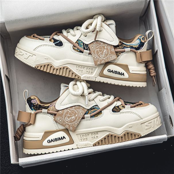 Men’s Shoes new autumn and winter breathable versatile thick soled casual sneakers men's fashion trend sports shoes_vogvips.com