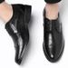 Euro Step 2025 Spring New Large Size British Office Brogue Carved Business Formal Men's Leather Shoes_vogvips.com