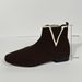 Breathable Stretch Knit Ankle Boots For Women – Lightweight Slip-On Booties With Soft Cotton Lining & Comfortable Rubber Sole (Black, Brown)_vogvips.com