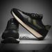 Men's Retro Running Shoes - Non-Slip Platform Sneakers, Classic Black Dad Shoes For Casual & Sports_vogvips.com