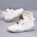 2026 New Autumn Lightweight Student Casual Shoes For Women, Mid-Top Versatile White Shoes, Thick-Soled Wear-Resistant_vogvips.com