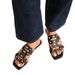 Women's Flat Sandals Summer Style Open Toe Beach Shoes Fashionable Outdoor Slippers with Metal Buckle Versatile_vogvips.com