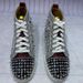 Red Sole Men's Rivet Sneakers 2024 New Spring Height Increasing Breathable High-top Sports Shoes Outdoor Wear-resistant_vogvips.com