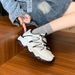 Autumn Women's White Sneakers - Style Casual Slip-on | Classic BN6802 Low-Top Canvas Shoes For Girls_vogvips.com