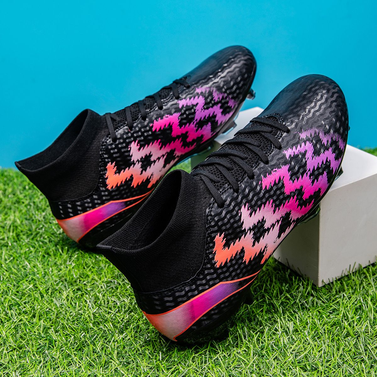World Cup Children's Football TF Broken AG Long Nail Training Shoes Are Available For Negotiation_vogvips.com