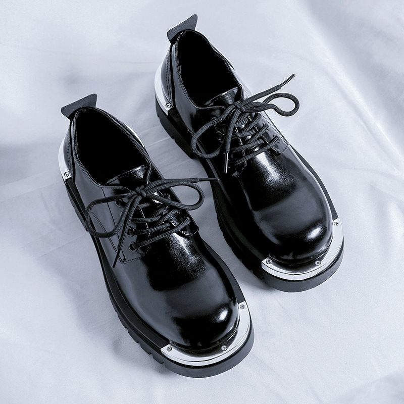 European And American Retro Niche Ins High-End Derby Summer New Youth Barber Leather Shoes Men 3207-R_vogvips.com