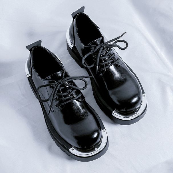 European And American Retro Niche Ins High-End Derby Summer New Youth Barber Leather Shoes Men 3207-R_vogvips.com