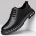 Leather British Thick-Soled Casual Derby Shoes Men's Formal Wedding Work Low-Top Martin Boots Wholesale_vogvips.com