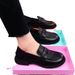 Spring 2025 Non-Slip Soft Sole Slip-On Loafers British Style Comfortable Casual Leather Work Shoes_vogvips.com