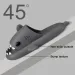 2024 Summer Women Slippers Men Outdoor Beach Non-slip Sandals Adults Indoor Bathroom Shark Slides Kid Thick EVA Flip_vogvips.com