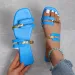 2023 New Women's Shoes Summer Flats Flip Flops Dress Shallow Casual Female Slides Rome Open-toe Women Slippers Slingback Sandals_vogvips.com