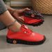 Women's White Sneakers 2025 Spring Summer Casual Shoes Soft Rubber Sole Handmade Stitching Flat Comfortable Round Toe_vogvips.com