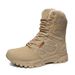 Outdoor High-top Boots Men Anti-slip Warm Plush Thick-soled Durable Ankle Boots Men Casual Comfortable Breathable Hiking Shoes_vogvips.com