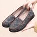 Old Beijing-style Cloth Women, Comfortable Soft Middle-aged And Elderly, Non-slip, Wear-resistant, Breathable Single_vogvips.com