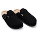 Summer Suede Clogs Slippers Women Clogs Slippers Outdoor Nonslip Beach Sandals UnisexCork Clogs Slippers With Adjustable Buckle_vogvips.com