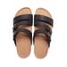 Bebealy Classic Women Sandals Unisex Women Clogs Shoes Casual Nonslip Beach Sandals Cork Footbed Slippers With Double Buckle_vogvips.com