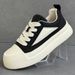 Men's White Sneakers Breathable Summer New Soft Casual Genuine Leather Thick Sole Fashion Versatile Lightweight_vogvips.com