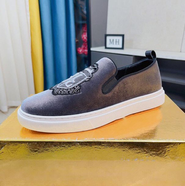New Style Slip-On Canvas Shoes For Men, Breathable Lazy Summer Trendy Loafers, Casual Cloth Shoes, Loafers_vogvips.com