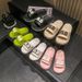 Women's Summer Slippers For Couples, Home Bathroom Slippers, Silent Non-Slip Comfortable Outdoor Thick Sole EVA Slippers With Soft Cushioning_vogvips.com