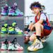 Boys' Basketball Summer 2026 New Model, Children's Mesh Spor Shoes, Breathable New Shoes For Older Boys And_vogvips.com
