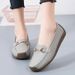 New Spring Single Shoes Women Fashion Flat Bean Shoes Women All Match Casual Women's Shoes_vogvips.com