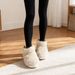 Women's Cotton Slippers 2025 New Winter Warm Plush Thick Sole Soft Indoor Home High Heel Snow Boots_vogvips.com
