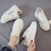 New 2026 White Sneakers, Versatile Women's Spring Autumn Casual Soft-soled Sports Shoes, Non-slip And Cute For Campus_vogvips.com