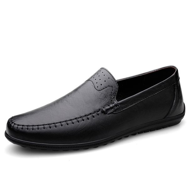 Men's Leather Shoes Men's Leather Shoes Loafers Casual Leather_vogvips.com