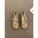 Gentle Shallow Mouthed Flat Sole Single For Women In Spring, Autumn, Summer, New Style That Doesn't Tire Feet, French_vogvips.com