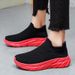 Large Size Couple Fly Woven Sports Shoes, Thick Soled Trendy Socks, Shoe Covers, Foot Pedals, Men's Shoes_vogvips.com