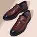 2025 Men's Party And Business Loafers, Thick-sole Men's Formal Thick-sole Shoes, Comfortable Slip-on Fashion Casual Shoes_vogvips.com