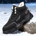 Large Size Men's Shoes, Thick-Soled Cotton Shoes, Snow Boots, Winter Fleece-Lined Warm Cotton Shoes, Men's Martin Boots,_vogvips.com