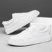 Men's Shoes Thick-soled Wear-resistant And Non-slip Sports Casual White Shoes Board Shoes_vogvips.com