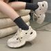 Clog Sandals 2025 New Popul Summer Breathable Versatile Thick-Soled Height-Increasing Dad Shoes For Women's Outdoor_vogvips.com