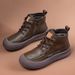 2025 New Martin For Women, Popular Autumn And Winter Fleece-Lined Thick-Soled Slim Boots, British Style Short Boots_vogvips.com