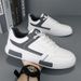 Men's Spring New Breathable Little White Student Trend Versatile Cloth Flat Bottom Casual Board Shoes Male_vogvips.com