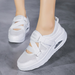 Women S Fashion Breathable Wedge Sneakers Lightweight Platform Sports Summer Woman Vulcanized Shoes_vogvips.com