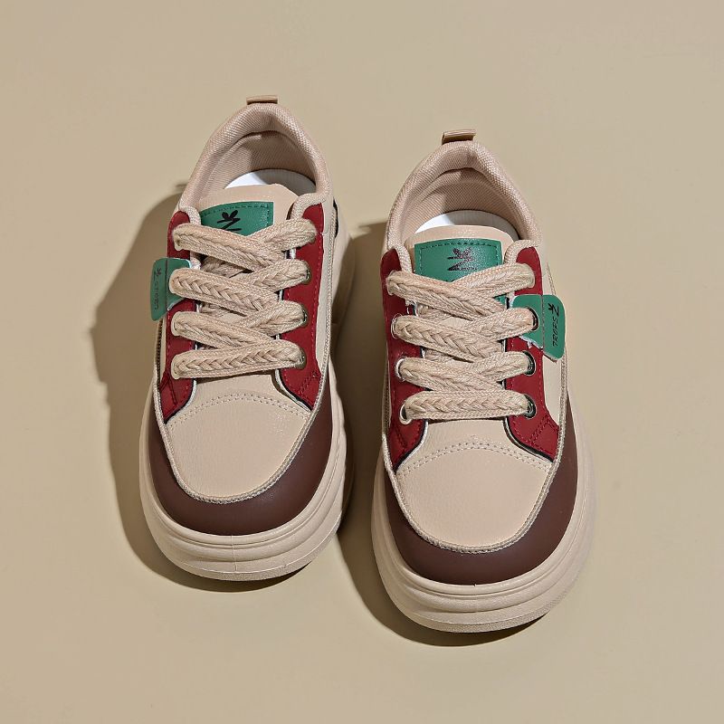Platform Shoes Children Students Leisure Sports Versatile Board Shoes Street Shot_vogvips.com