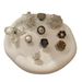 Ballet Shoes High Grade Decorative Pearl Bow Shoe Flower Pendant Silver Gray Beaded Shoe Buckle Shoelaces_vogvips.com