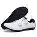 New Style Cycling Shoes With Locks, Double Buckle Lock Shoes, Men's And Women's Road Bicycle Power Shoes, Hard Bottom Mountain Bike Rubber Bottom_vogvips.com