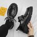 Men's 2022 new autumn British style black casual leather men's business formal big head work fashion shoes_vogvips.com