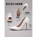Simple And Versatile Patent Leather High Heeled Shoes, Elegant And Sexy Party Dance Wedding Pointed Stiletto Sandals, Cross Border Exclusive_vogvips.com