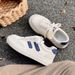 Spring And Autumn Versatile Casual 2025 New Niche Design German Training Wo's Shoes Korean Chic White Sneakers For_vogvips.com