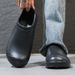 Summer Chef Shoes Anti Slip And Oil Proof Work Shoes Lazy Slippers Casual Men Slippers Women Fashion Shoes Sports Shoes_vogvips.com
