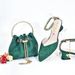 Fashion pointy hot diamond after the empty diamond chain with hot diamond handbag set matching_vogvips.com