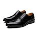 Euro Step Top Layer Cowhide Handmade 2025 New Brogue Carved Business Formal Genuine Leather Men's Derby Shoes Trendy_vogvips.com