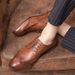 Euro Step Business Formal Casual Large Size Leather Men's British Style Korean Version Brogue Carved Trendy Shoes_vogvips.com