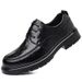 ShoeVault Versatile Business Formal Casual Men's Soft Leather Wedding Derby Shoes In Stock_vogvips.com